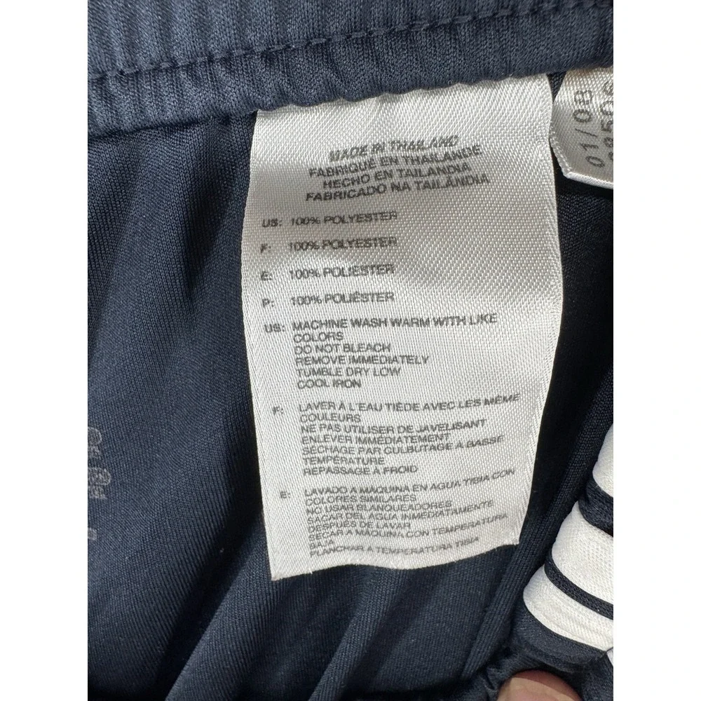 VTG Adidas Blue Track Pants 2008 3-Stripe Logo‎ Athletic Y2K Men's Size XL